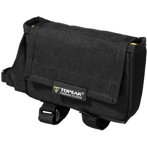Topeak TriBag Frame Bike Bag, Black, Large, 6.5 x 4 x 1.5 inches