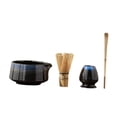 thumbnail image 2 of 4x Matcha Ceremony Set Batcher Batcher Ceramic Town con Regalos de cuchara de té Matcha Batter Batch para comedor de cocina Azul oscuro, 2 of 9