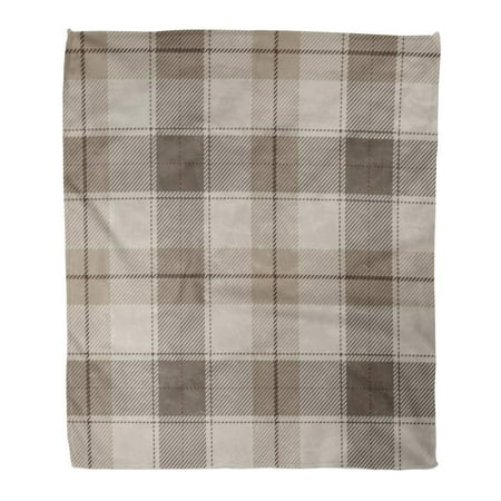 Tan Khaki Corduroy - ASHLEIGH Flannel Throw Blanket Abstract Plaid Pattern Printing Tartan Brown Khaki and Tan Scottish Lumberjack Hipster Check 50x60 Inch Lightweight Cozy Plush Fluffy Warm Fuzzy Soft