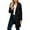 Black, variant on Winter clothing for women Plus Size Casual Winter Warm Long Hooded Overcoat Loose Fit Long Sleeve Daily Wear Solid Color Long Length Outerwear Jacket