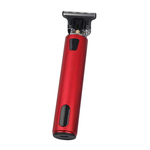 TISHITA Tondeuse à Cheveux Professionnelle Sans Fil, Tondeuse à Barbe Machine à Couper les Cheveux Hommes, Rouge Électrique