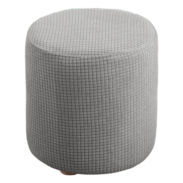 Matsuzay Funda elástica para muebles otomanos, Protector para sofá, funda para sofá, hogar, amarillo claro Conjuntos de muebles de sala de estar Gris