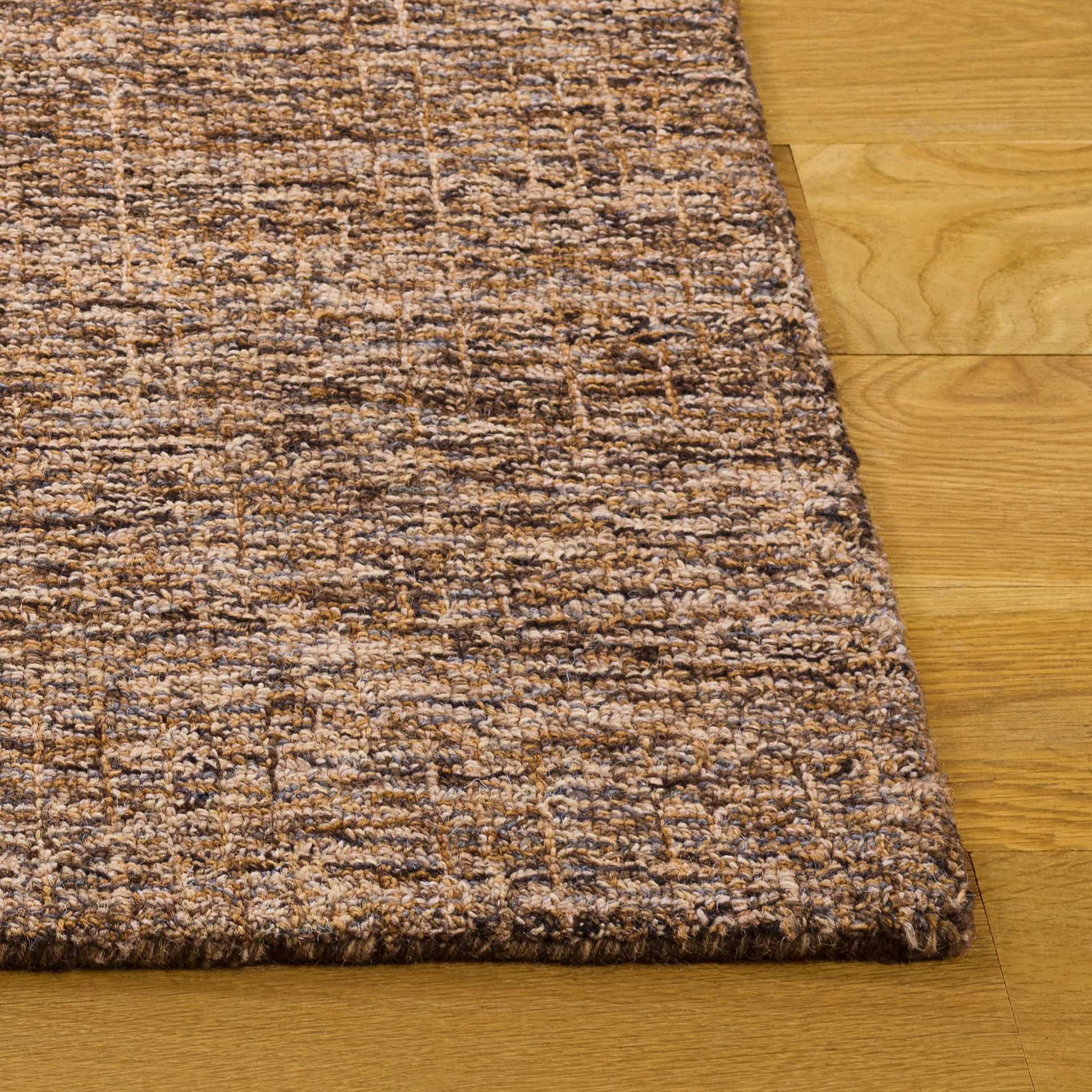 Safavieh Abstract Delia Distressed Wool Area Rug, Antique/Brown, 9' x 12'