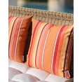 thumbnail image 6 of RSH Decor: 2 Square Throw Pillows | 17" x 17" | All-Weather Spun Fabric | Daelyn Cherry, 6 of 7