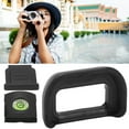 thumbnail image 3 of Viewfinder Eyecup, Viewfinder Protector Portable Compact Durable With Cold Shoe Cover   For A6600 Camera For A6400 Camera, 3 of 8