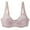 Pink, variant on Elainilye Fashion Wireless Bras with Support and Lift Underwear Comfortable Breathable Traceless Gathering Bra Underwear,Beige