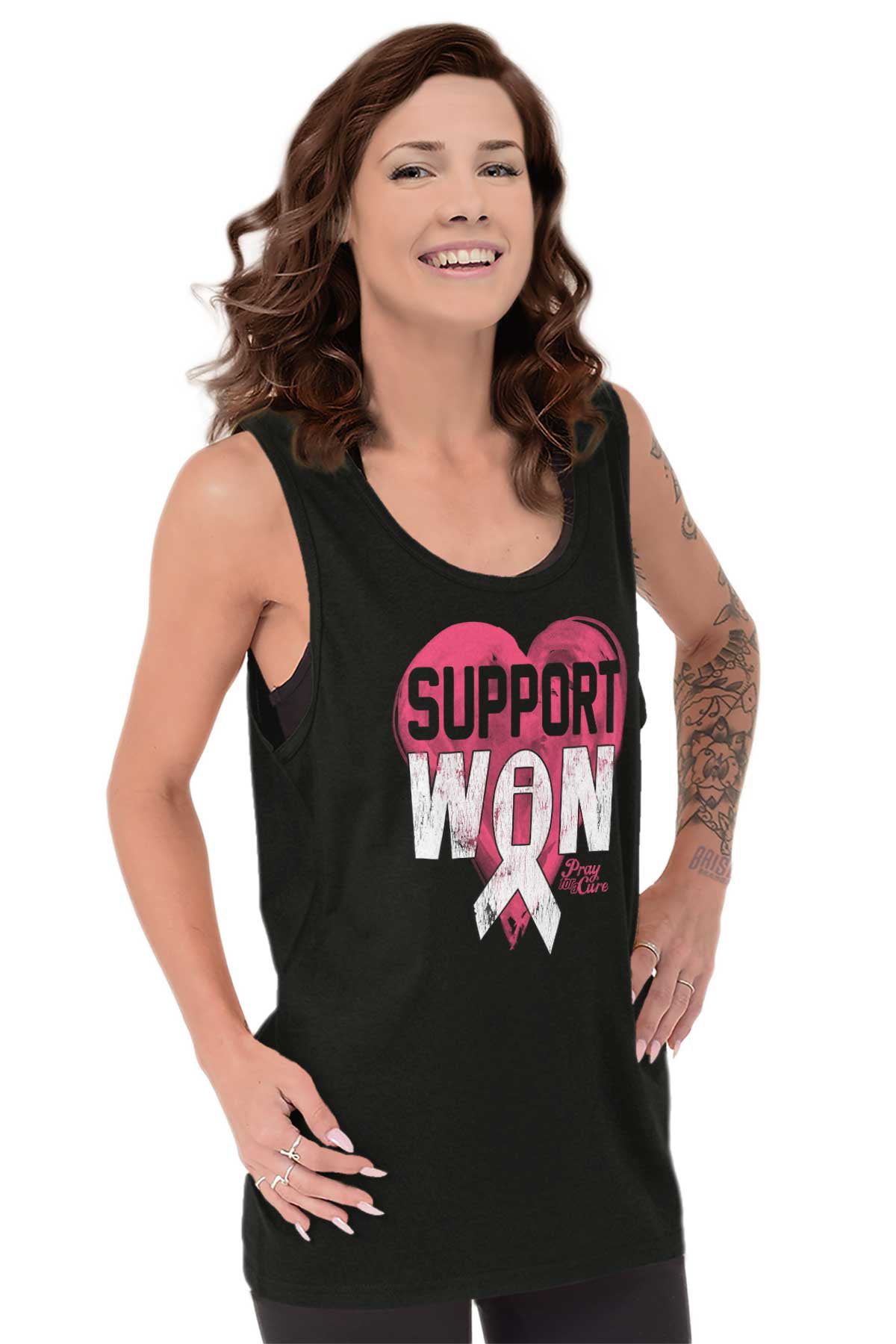Details about   Fight Cancer I Can Womens Tank Top