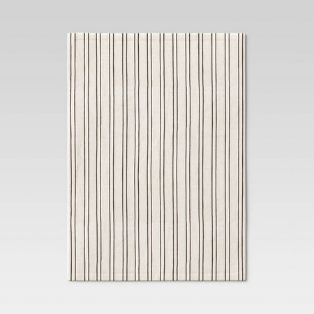 

Cotton Striped Placemat Black/White - Threshold