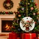 thumbnail image 2 of Colgante De Rbol De Navidad Con Animales Del Bosque De 8 Cm, Regalo Navideo, Cristal, Bonito Adorno, Tamao Pequeo, Para Decoracin Del Hogar, Paquete De 1, Rojo, UKHBMC, 2 of 9