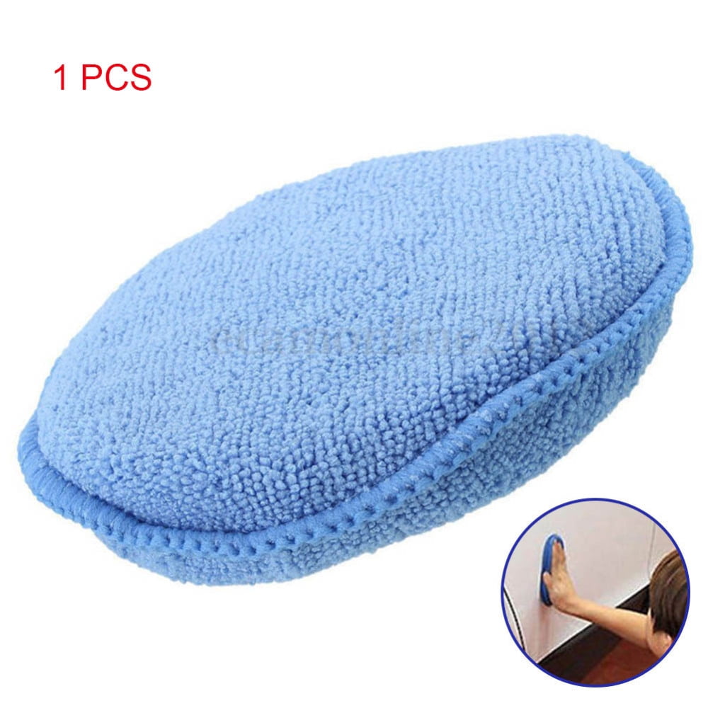 Hhdxre Car Cleaning Pad Waxing Polish Foam Sponge Applicator Cleaning