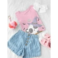thumbnail image 3 of Cute Baby Panda In Basket T-Shirt Toddler -Image by Shutterstock,  4 Toddler, 3 of 4