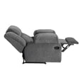 thumbnail image 4 of Sillón Reclinable Mecedora TRINITY Rexons 1 Plaza Gris Chels, 4 of 8