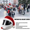 thumbnail image 4 of Housse de protection pour casque de moto Père Noël, personnalisée, pour l'extérieur, 4 of 4