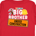 thumbnail image 4 of Inktastic Big Brother Under Construction Boys Long Sleeve Toddler T-Shirt, 4 of 5