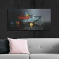 thumbnail image 6 of Luxe Metal Art 'Antique Toy Truck' by Cecile Baird, Metal Wall Art, 48"x24", 6 of 7