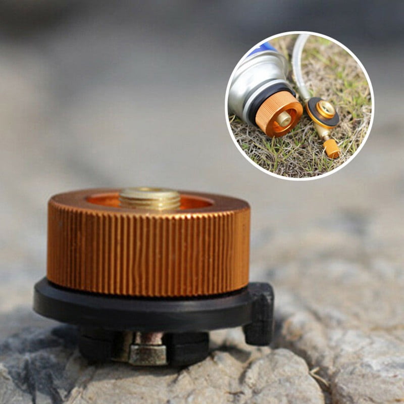 Picnic Burner Cartridge Gas Fuel Canister Stove Cans Adapters Converter Head