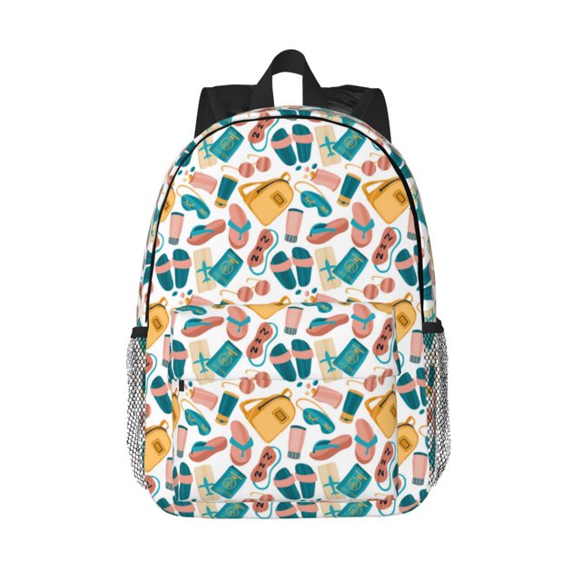 Disketp Travel Elements Mochila Escolar de 15 Pulgadas, Mochila Ligera para Estudiantes, Viajes y Trabajo, Cómoda y Resistente para el Uso Diario