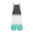 thumbnail image 4 of YDLCAFD Rompers For Women Summer Casual Sleeveless Straps Loose Jumpsuit Overall Shorts With Pockets M, 4 of 5