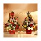thumbnail image 2 of Entrega rápida, decoración de escritorio, árbol de Navidad Led, decoración del hogar, regalo de Año Nuevo, adorno artesanal para fiesta, Mini árbol de Navidad, 2 of 4