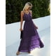 thumbnail image 2 of Vestido Maxi PRETTYGARDEN Morado Sin Mangas con Tirantes Finos Talla L, 2 of 4