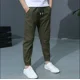 thumbnail image 2 of Pantalones de lino y algodón holgados de verano para niños, nuevo estilo, pantalones para niños medianos a grandes, pantalones finos transpirables antimosquitos, 2 of 5