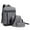 #Gray, variant on Backpack Three Piece Set, Large Capacity Usb Student Backpack, Suitable for School and Outdoor Travel, Computer Bag for Men and Women With Large Capacity