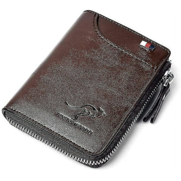 Rfid Carteras Para Caballero De Piel RIGOHILL Cuba Cartera De