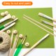 thumbnail image 4 of Uxcell 50 Pcs 1/4 x 12 pulgadas varillas de madera suaves y duraderas para proyectos de manualidades DIY, 4 of 5