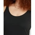 Hanes Women's Scoopneck Cotton Jersey Tank Black L - Walmart.com