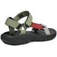 thumbnail image 3 of Teva Men's Hurricane XLT 2 Sandal Olivine/Brick Red Mutli - 1019234-OBRM, 3 of 6
