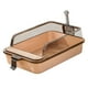 thumbnail image 1 of Caja de arena para gatos Bandeja de arena para gatos abierta en lados altos Accesorios para mascotas Bandeja de arena para gatos resistente Marrón, 1 of 9