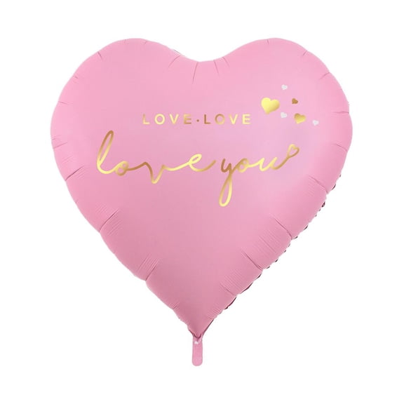 63 inch Heart Balloon Huge Heat Shape Balloon Red and Pnik Rose Balloons Simulation Flowers Foil Balloons for Valentines Day Wedding Engagement Anniversary Romantic Party Decorations