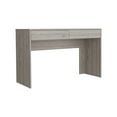 thumbnail image 5 of Nmkwnr Computer Desk with 2 Drawers, Perfect for Home Office, Light Gray, 5 of 5