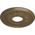thumbnail image 3 of Ekena Millwork 11 3/8"OD x 3 5/8"ID x 7/8"P Palmetto Ceiling Medallion (Fits Canopies up to 4 1/2"), Hand-Painted Mississippi Mud, 3 of 7