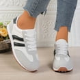 thumbnail image 5 of Womens Casual Fashion Sneakers Classic Retro Walking Shoes (Black 41), 5 of 7