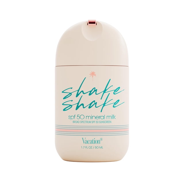 Batido de vacaciones con protector solar, leche mineral SPF 50, 50 ml