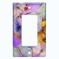 thumbnail image 6 of Metal Light Switch Plate Outlet Cover (Butterfly Unicorn Universe BUT001), 6 of 14