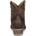 thumbnail image 4 of Circle G Women's Embroidered Tobacco Fashion Booties Round Toe - Q5161 6 1/2 M  US, 4 of 4
