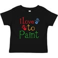 thumbnail image 3 of Inktastic Painting Art I Love to Paint Boys or Girls Baby T-Shirt, 3 of 5