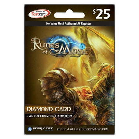 Runes Of Magic Diamond $25 Card