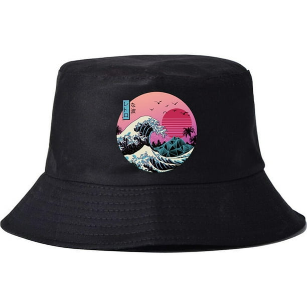 Anime Bucket Hat Women Men Women Men Foldable Hiking Hats Japanese