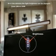 thumbnail image 3 of Zootealy 26cm Computer Screen Monitor Light Bar E-Reading Lamp with Bi-Color Temperature 2800K-6500K 10 Levels of Adjustable Brightness for Laptop Desktop Office Home, 3 of 6
