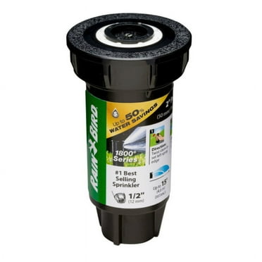 Rain Bird 2 In. Quarter Circle Dual Spray Pop-Up Head with Pressure Regulator