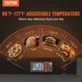 thumbnail image 2 of VEVOR Hot Box Food Warmer, 4-Tier Concession Warmer with Water Tray,4 Pans, Glass Double-door and Adjustable Shelves,Stainless Steel Food Warmer Cabinet, Ideal for Storing Pizza,Chicken,Restaurant, 2 of 9