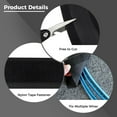 thumbnail image 7 of Floor Cable Cover for Carpet, 2 Rolls of 9.8ft Carpet Cord Protector, Carpet Cable Grip, Cable Management for Commercial Use, Offices, Exhibition Halls, Shopping Malls, 7 of 7
