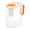 White, variant on Zmeidao Plastic Pitcher with Lid and Spout, Water Pitcher for Fridge, Large Iced Tea Pitcher for Coffee, Juice, and Homemade Beverages