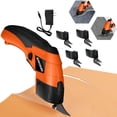 thumbnail image 1 of Tijeras Inal&aacute;mbricas Con 4 Cuchillas Herramienta De Corte Tijeras Para Tela El&eacute;ctricas Autom&aacute;tico Resistente, Cortadora Port&aacute;til Para Cortar Tela, Cuero, Al, 1 of 7
