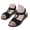 Black, variant on Womens Orthopedic Walking Sandals Recovery Summer Water Shoes Ankle Strap Slip on Sandal