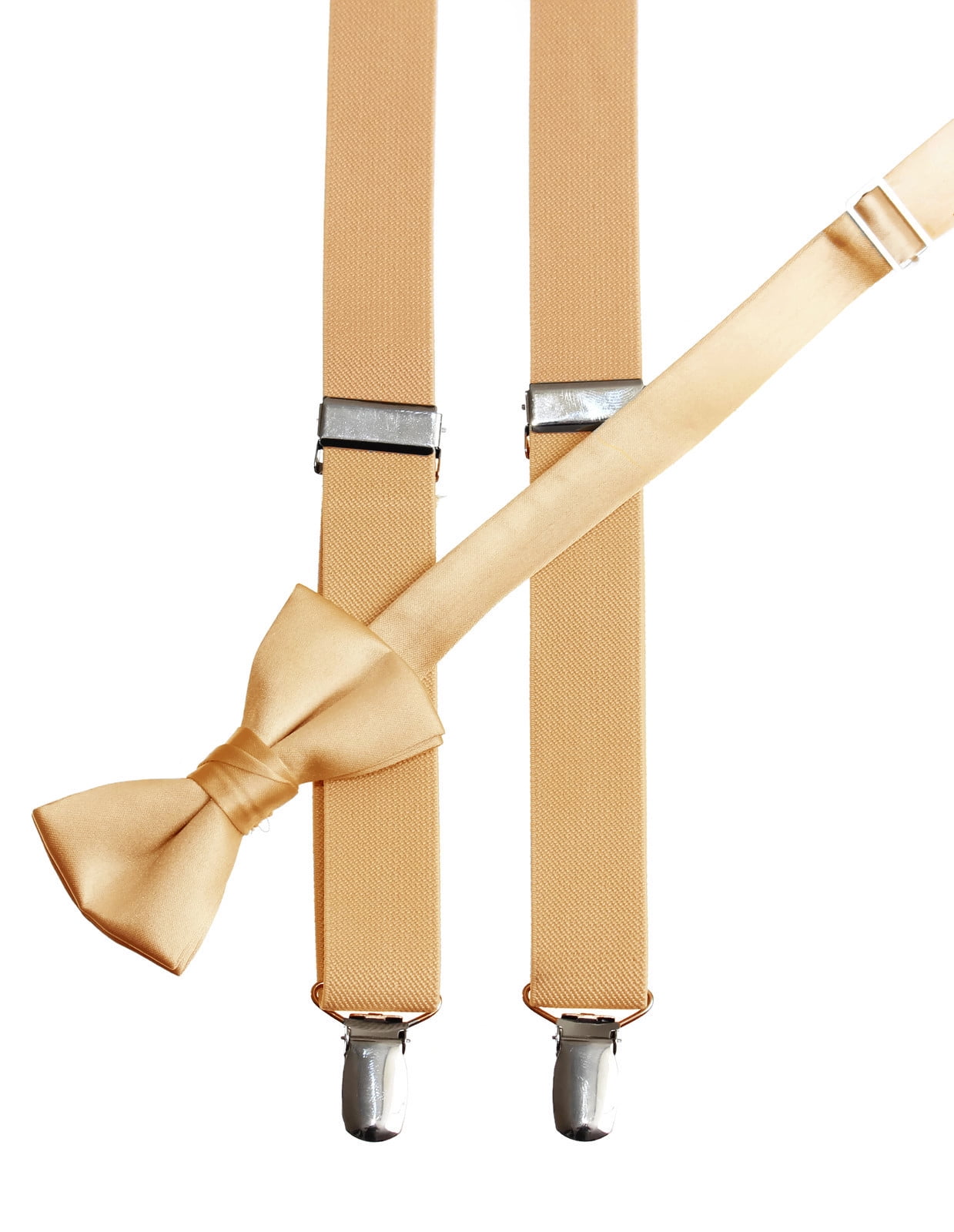Solid Golden Yellow Boys 14 Clip On Tie