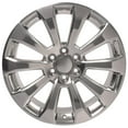 thumbnail image 2 of OE Wheels CV95 22 Inch Rims and Tires Fit Suburban 1500 High Country Style 6x139.7 22x9 Polished - Hollander 5922 - Dueler H/L Alenza 285/45-22 (Set of 4), 2 of 5